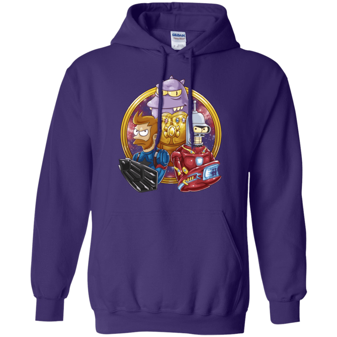 Sweatshirts Purple / S Future War Pullover Hoodie