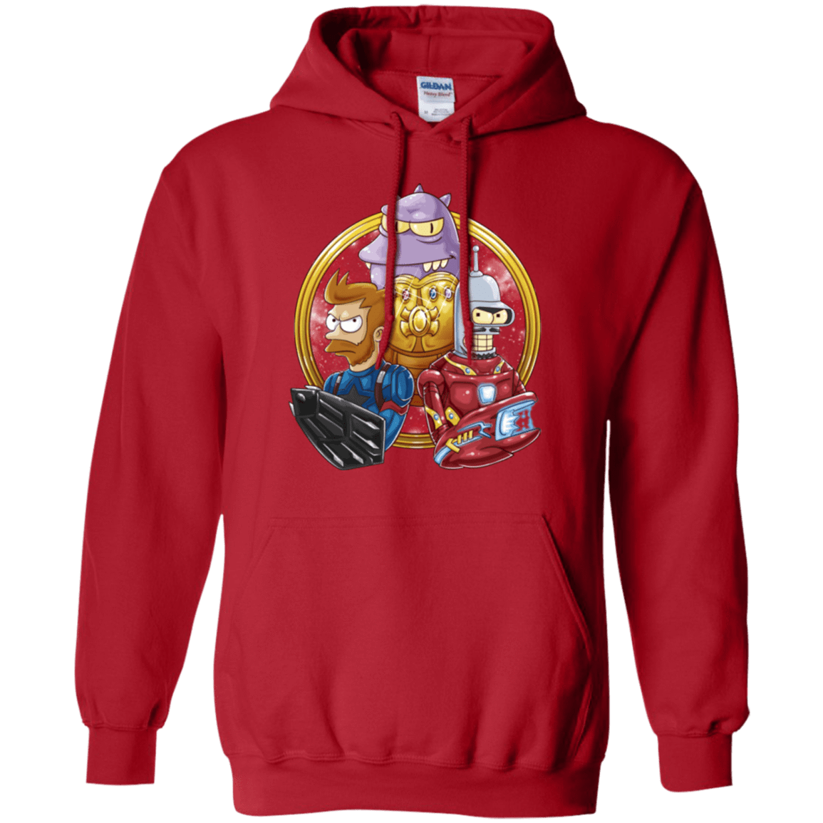 Sweatshirts Red / S Future War Pullover Hoodie