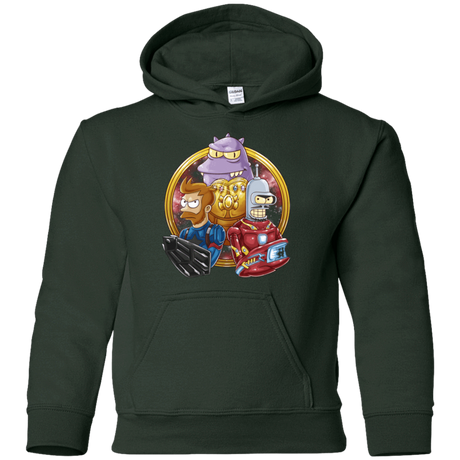 Sweatshirts Forest Green / YS Future War Youth Hoodie