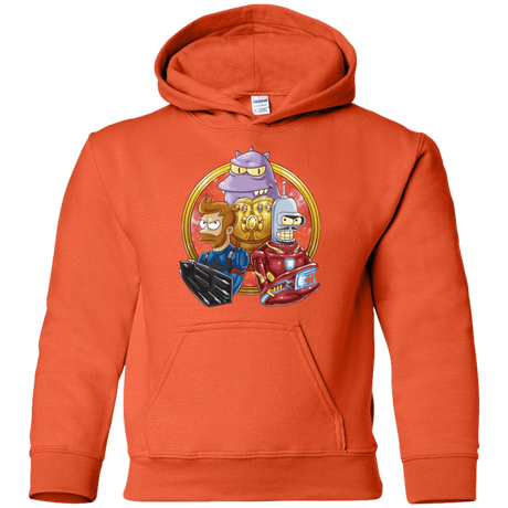 Sweatshirts Orange / YS Future War Youth Hoodie