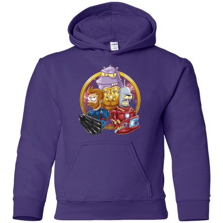 Sweatshirts Purple / YS Future War Youth Hoodie