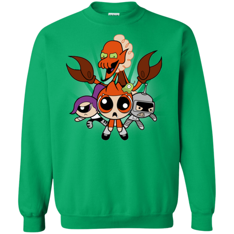 Sweatshirts Irish Green / Small Futurepuffs Crewneck Sweatshirt