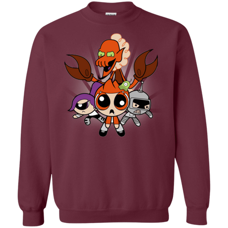Sweatshirts Maroon / Small Futurepuffs Crewneck Sweatshirt