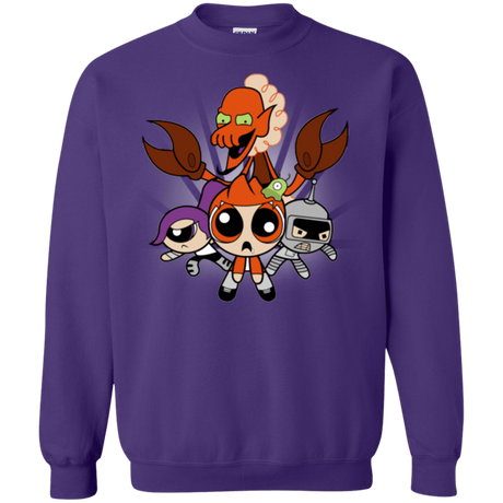 Sweatshirts Purple / Small Futurepuffs Crewneck Sweatshirt