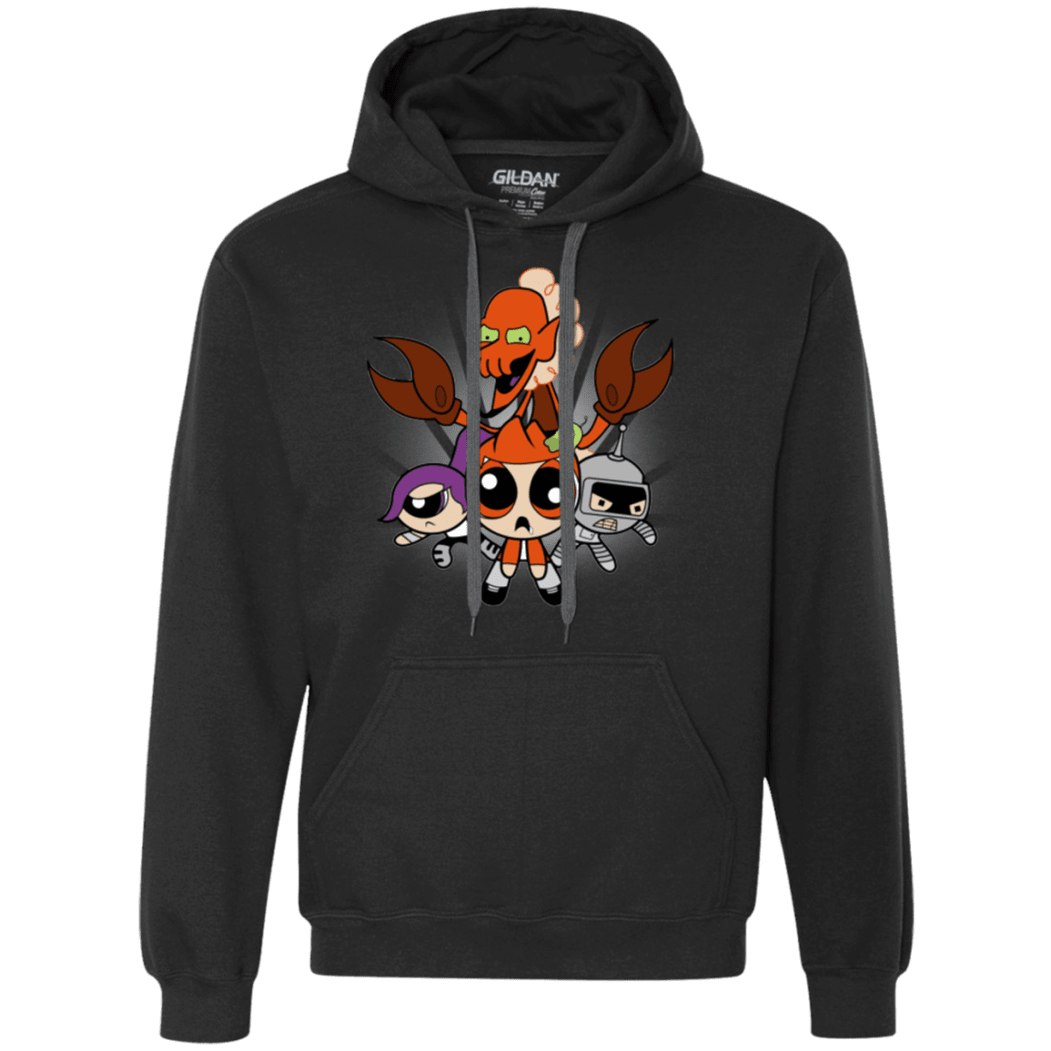 Sweatshirts Black / Small Futurepuffs Premium Fleece Hoodie