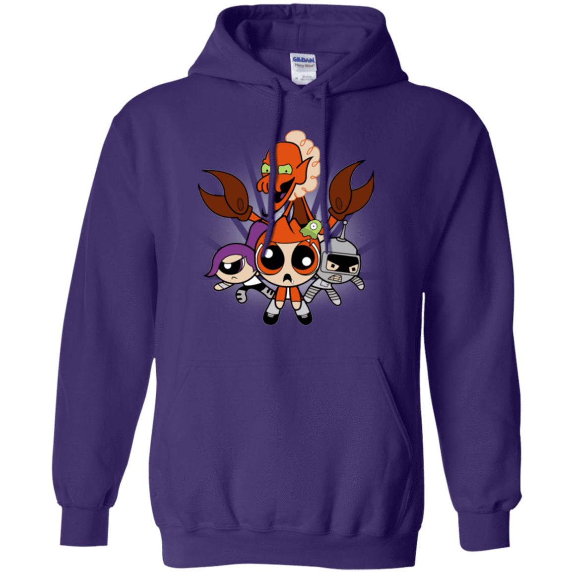 Sweatshirts Purple / Small Futurepuffs Pullover Hoodie