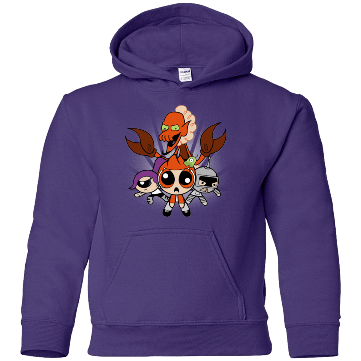 Sweatshirts Purple / YS Futurepuffs Youth Hoodie