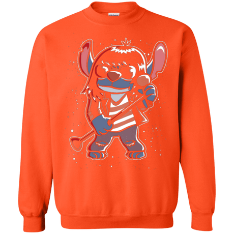 Sweatshirts Orange / Small Gabba Gabba Space Layers Crewneck Sweatshirt