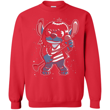 Sweatshirts Red / Small Gabba Gabba Space Layers Crewneck Sweatshirt