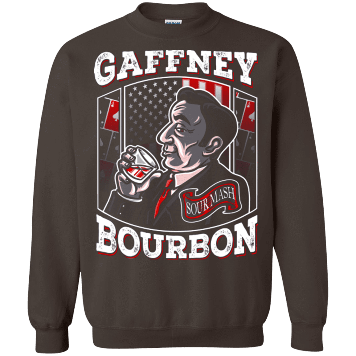 Sweatshirts Dark Chocolate / Small Gaffney Bourbon Crewneck Sweatshirt