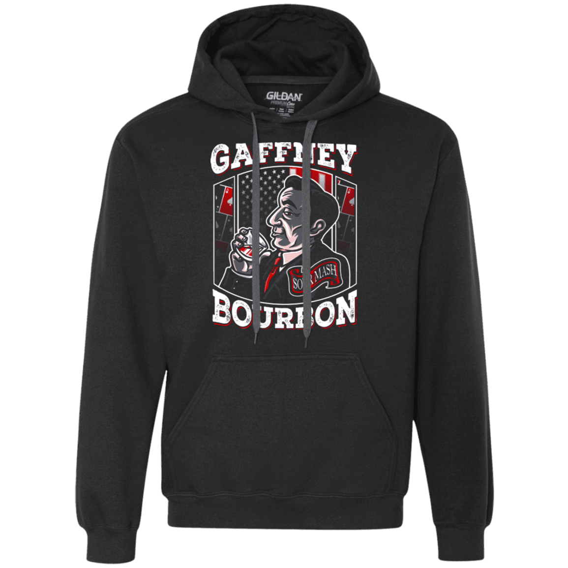 Sweatshirts Black / Small Gaffney Bourbon Premium Fleece Hoodie