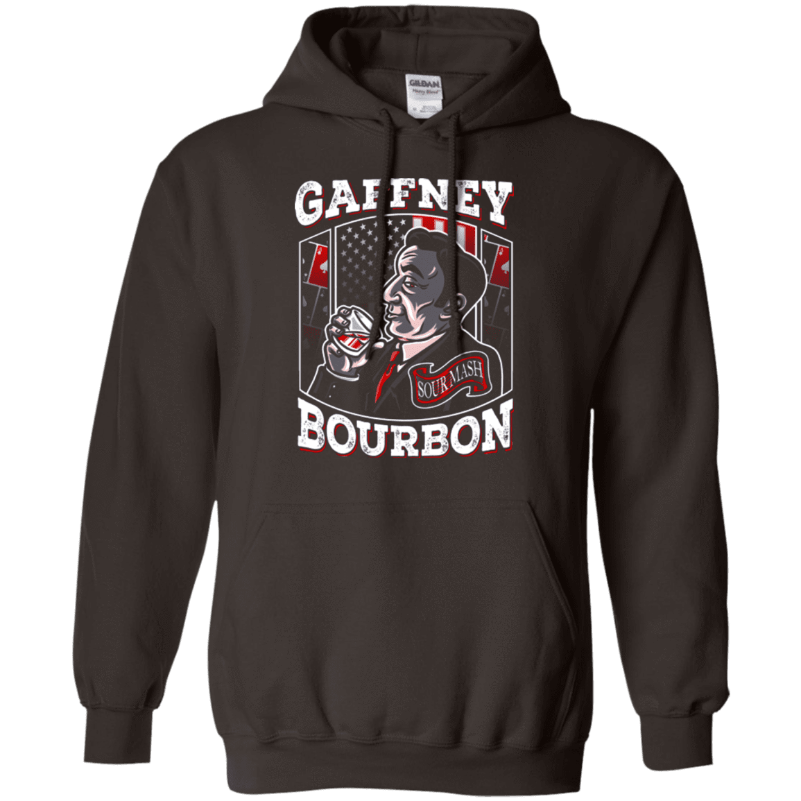 Sweatshirts Dark Chocolate / Small Gaffney Bourbon Pullover Hoodie