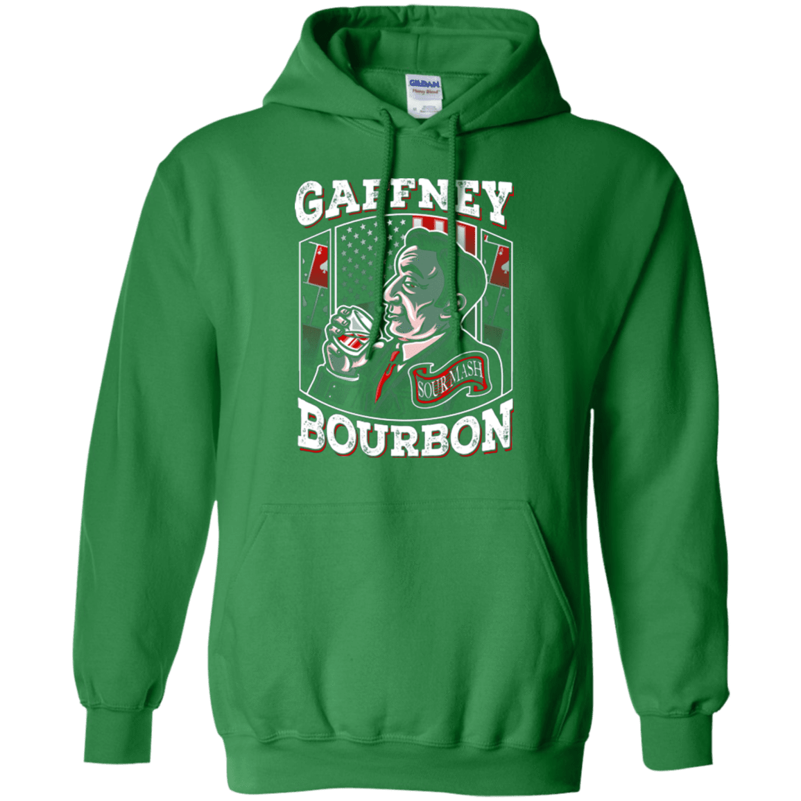 Sweatshirts Irish Green / Small Gaffney Bourbon Pullover Hoodie