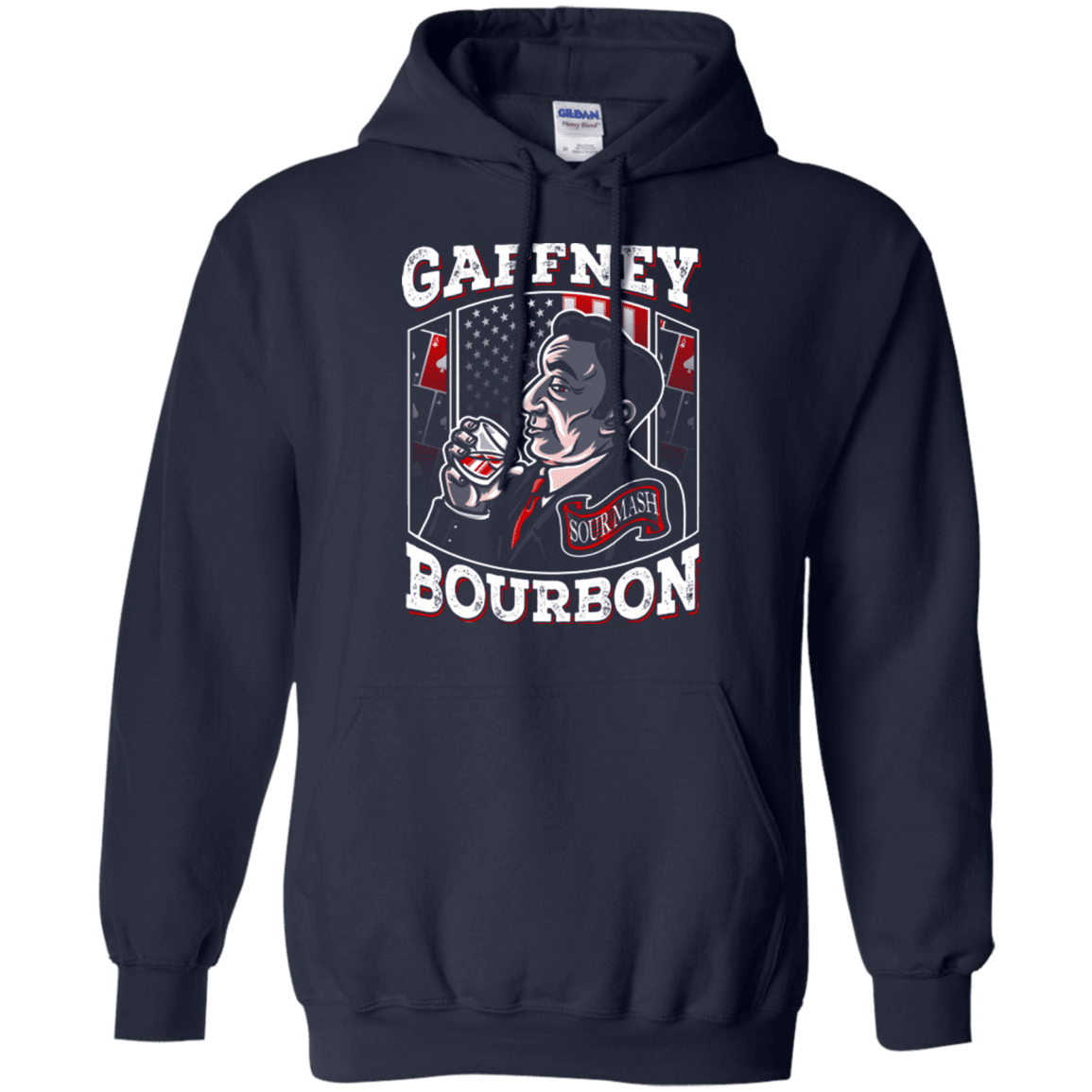 Sweatshirts Navy / Small Gaffney Bourbon Pullover Hoodie
