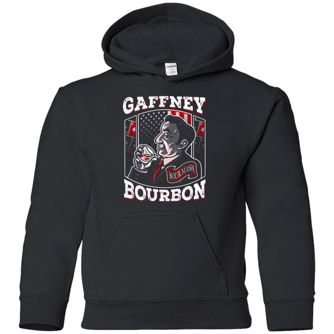 Sweatshirts Black / YS Gaffney Bourbon Youth Hoodie