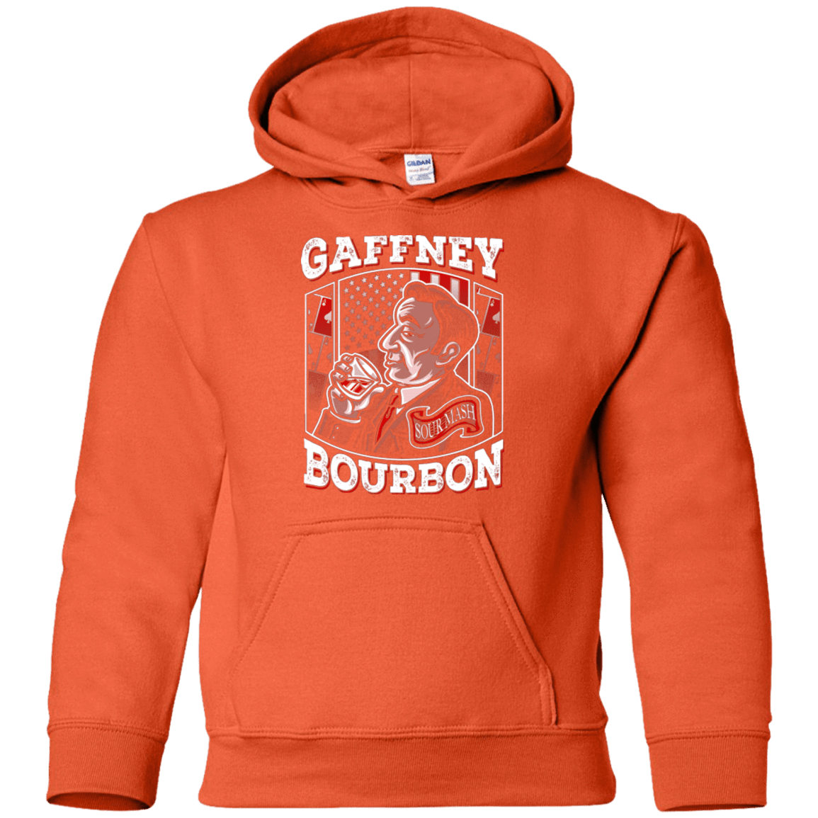 Sweatshirts Orange / YS Gaffney Bourbon Youth Hoodie