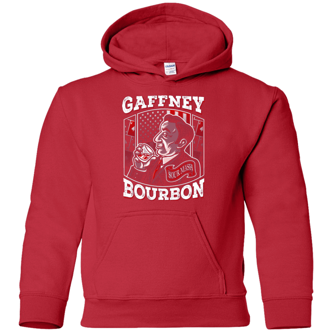 Sweatshirts Red / YS Gaffney Bourbon Youth Hoodie