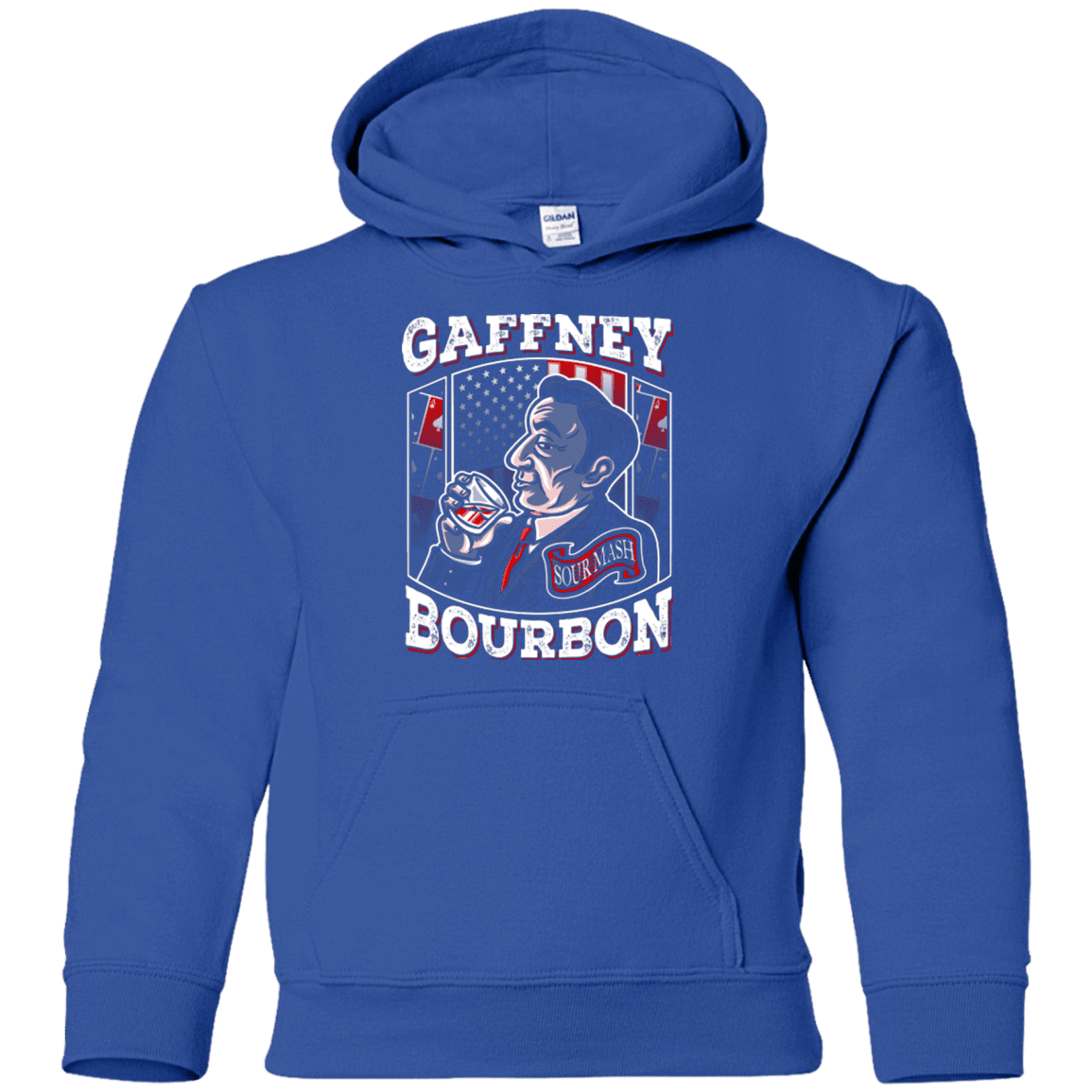 Sweatshirts Royal / YS Gaffney Bourbon Youth Hoodie
