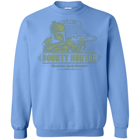 Sweatshirts Carolina Blue / Small Galactic Bounty Hunter Crewneck Sweatshirt