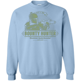 Sweatshirts Light Blue / Small Galactic Bounty Hunter Crewneck Sweatshirt