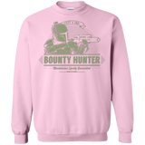 Sweatshirts Light Pink / Small Galactic Bounty Hunter Crewneck Sweatshirt