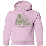 Sweatshirts Light Pink / YS Galactic Bounty Hunter Youth Hoodie
