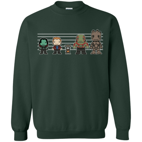 Sweatshirts Forest Green / Small Galactics Crewneck Sweatshirt