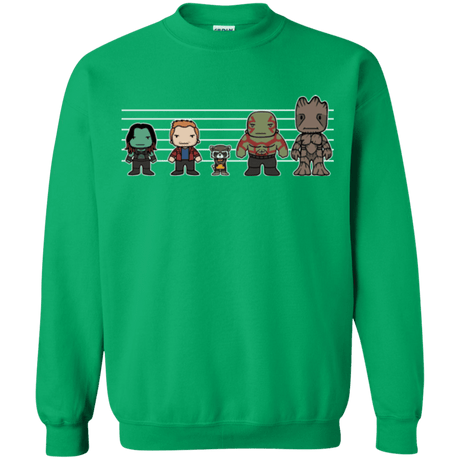 Sweatshirts Irish Green / Small Galactics Crewneck Sweatshirt