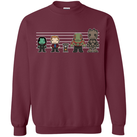 Sweatshirts Maroon / Small Galactics Crewneck Sweatshirt