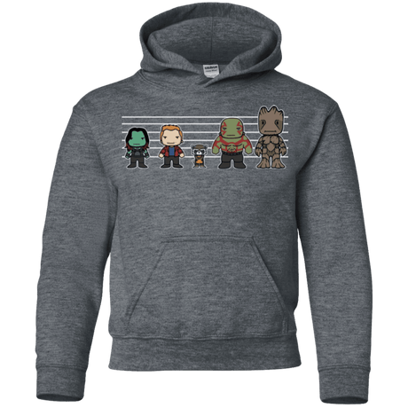 Sweatshirts Dark Heather / YS Galactics Youth Hoodie