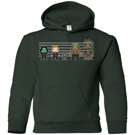 Sweatshirts Forest Green / YS Galactics Youth Hoodie