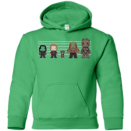 Sweatshirts Irish Green / YS Galactics Youth Hoodie