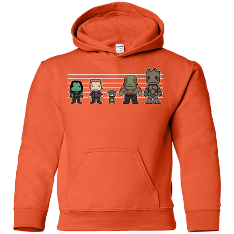 Sweatshirts Orange / YS Galactics Youth Hoodie