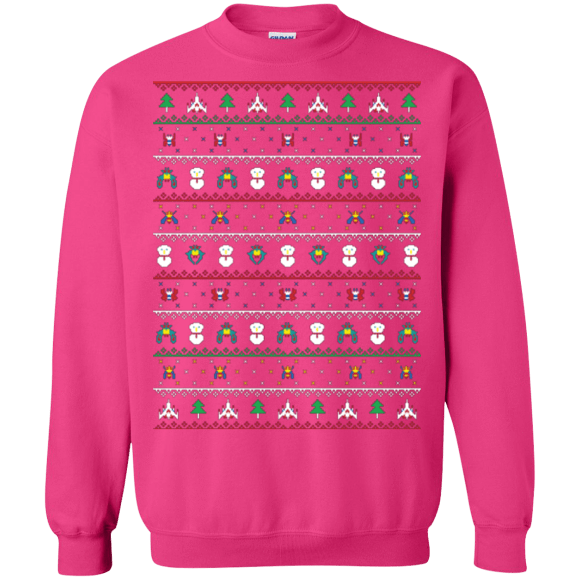 Sweatshirts Heliconia / Small Galaga Christmas Crewneck Sweatshirt