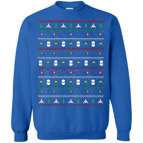 Sweatshirts Royal / Small Galaga Christmas Crewneck Sweatshirt