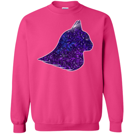 Sweatshirts Heliconia / S Galaxy Cat Crewneck Sweatshirt