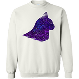 Sweatshirts White / S Galaxy Cat Crewneck Sweatshirt