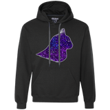 Sweatshirts Black / S Galaxy Cat Premium Fleece Hoodie
