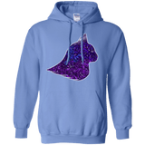 Sweatshirts Carolina Blue / S Galaxy Cat Pullover Hoodie
