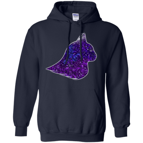 Sweatshirts Navy / S Galaxy Cat Pullover Hoodie