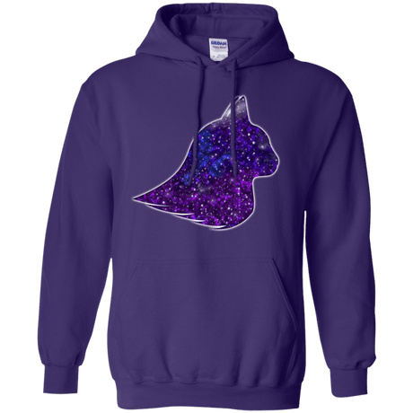 Sweatshirts Purple / S Galaxy Cat Pullover Hoodie
