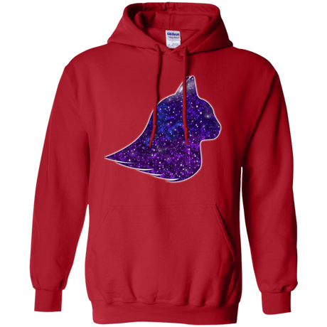 Sweatshirts Red / S Galaxy Cat Pullover Hoodie