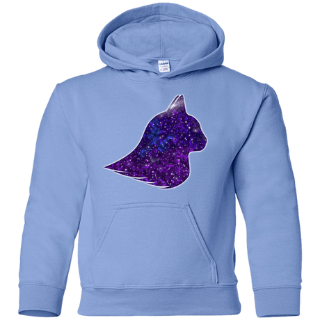 Sweatshirts Carolina Blue / YS Galaxy Cat Youth Hoodie