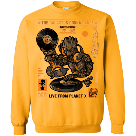 Sweatshirts Gold / Small GALAXY GIG Crewneck Sweatshirt