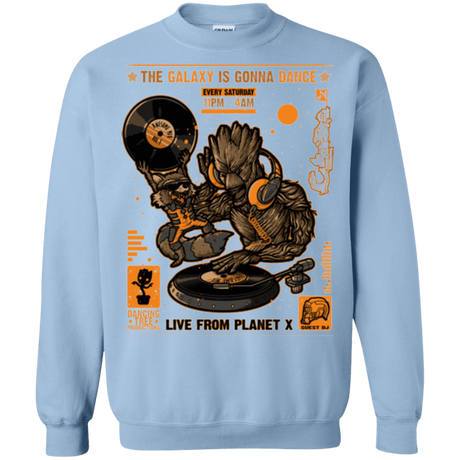 Sweatshirts Light Blue / Small GALAXY GIG Crewneck Sweatshirt