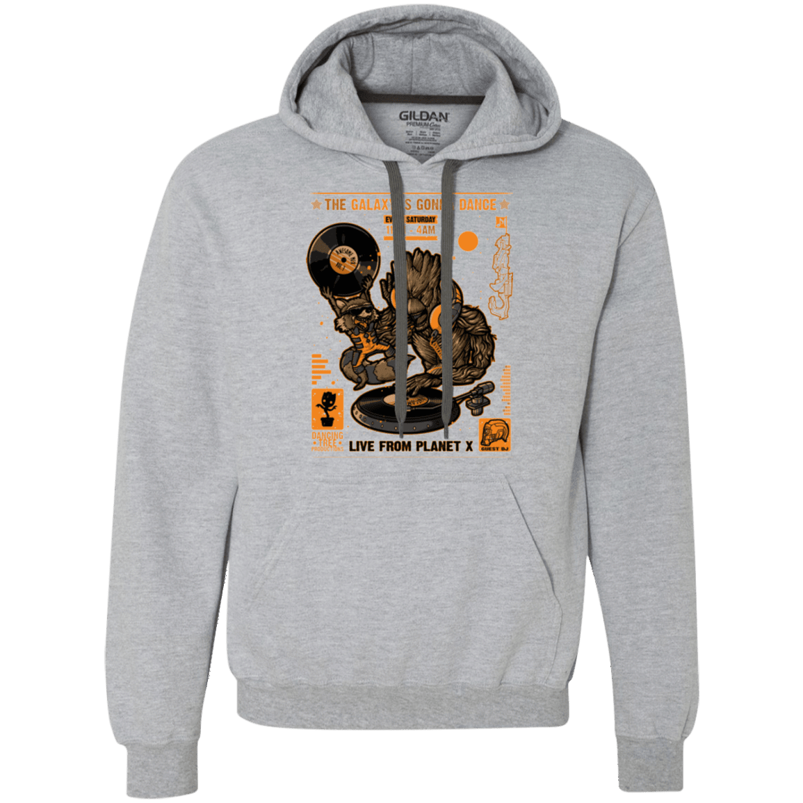 Sweatshirts Sport Grey / Small GALAXY GIG Premium Fleece Hoodie