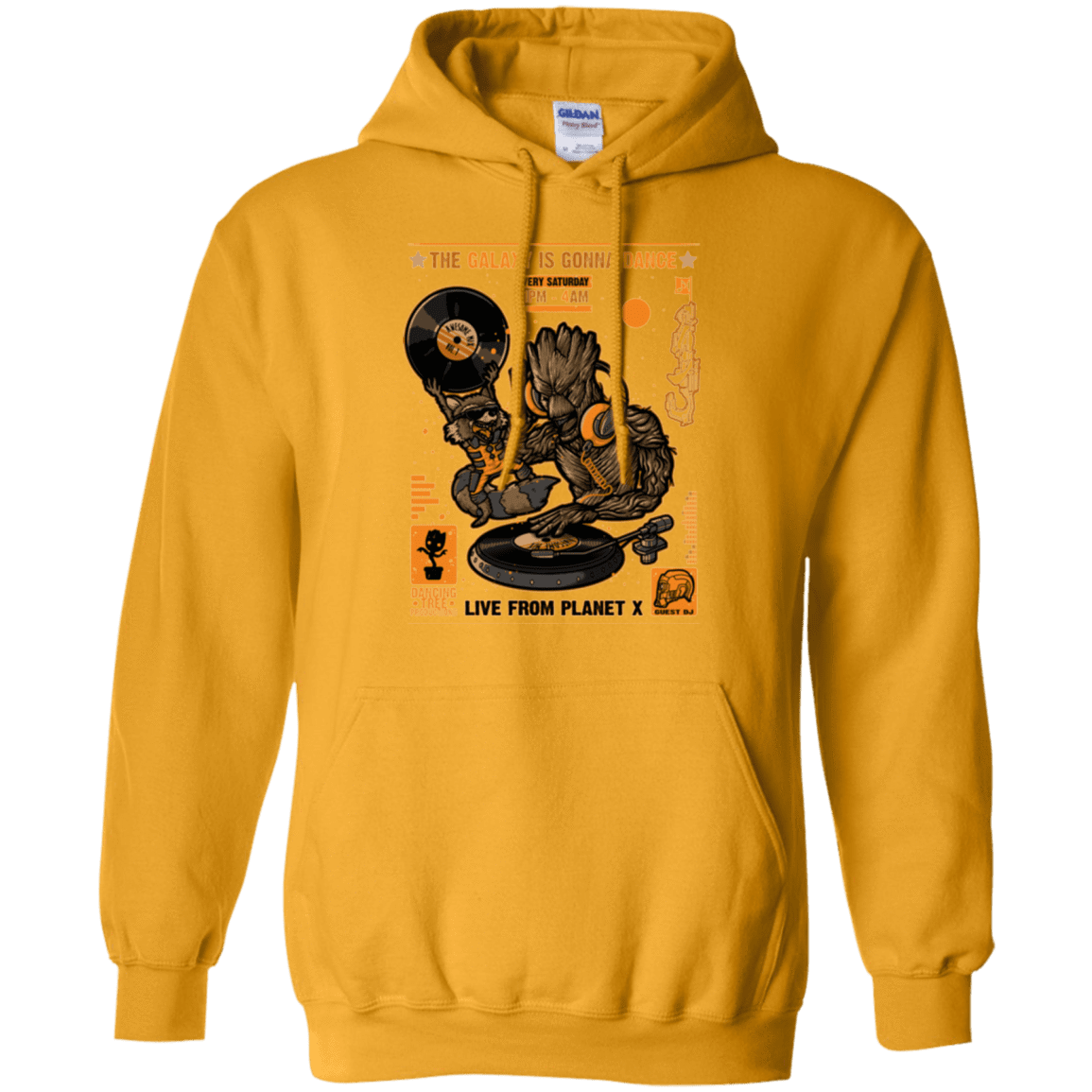 Sweatshirts Gold / Small GALAXY GIG Pullover Hoodie