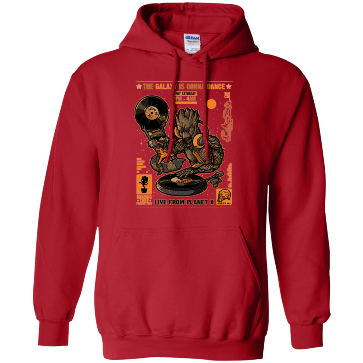 Sweatshirts Red / Small GALAXY GIG Pullover Hoodie