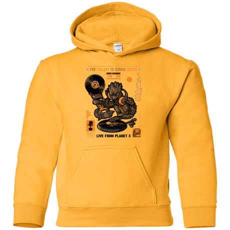 Sweatshirts Gold / YS GALAXY GIG Youth Hoodie
