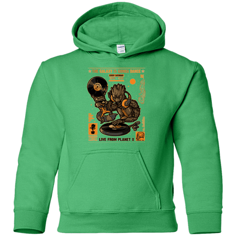 Sweatshirts Irish Green / YS GALAXY GIG Youth Hoodie